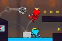 الأحمر والأزرق Stickman 2